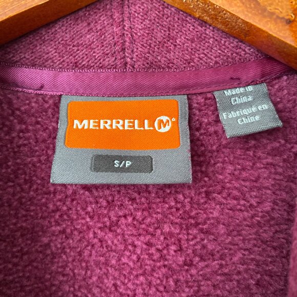 Merrell Arabella Button Front Cardigan Sweater Raspberry - Picture 9 of 13